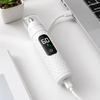 Premium Rechargeable Electric Nose Hair Trimmer with LED Digital Display (IPX6 Waterproof)